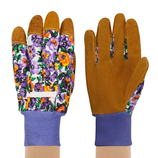 Allesco Inc. - gants de conduite - gants de travail pour femmes - gants de jardinage pour femmes - cuir de porc fendu