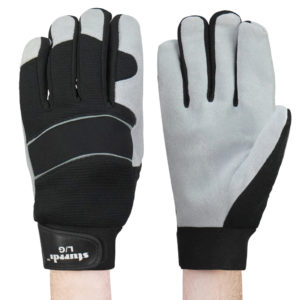 Allesco Inc. - driving gloves - leather work gloves - outdoor gloves - winter gloves - mechanics gloves - split leather glove
